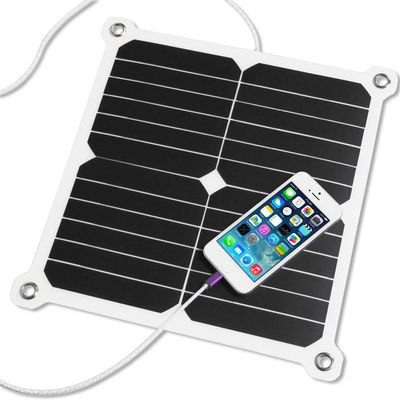 quality ETFE or PET small 5V USB 10W cheap price flexible solar panel for mobile phone outdoor charging factory